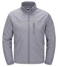 Mens Outdoor Fleece Jacket Softshell Winter Windproof Full Zip Jacket Warm Coat