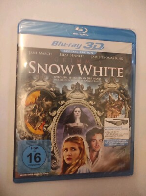 Grimm's Snow White 3D Blu-ray, Märchen ,Special Edition , Selten , Neu , Ovp 