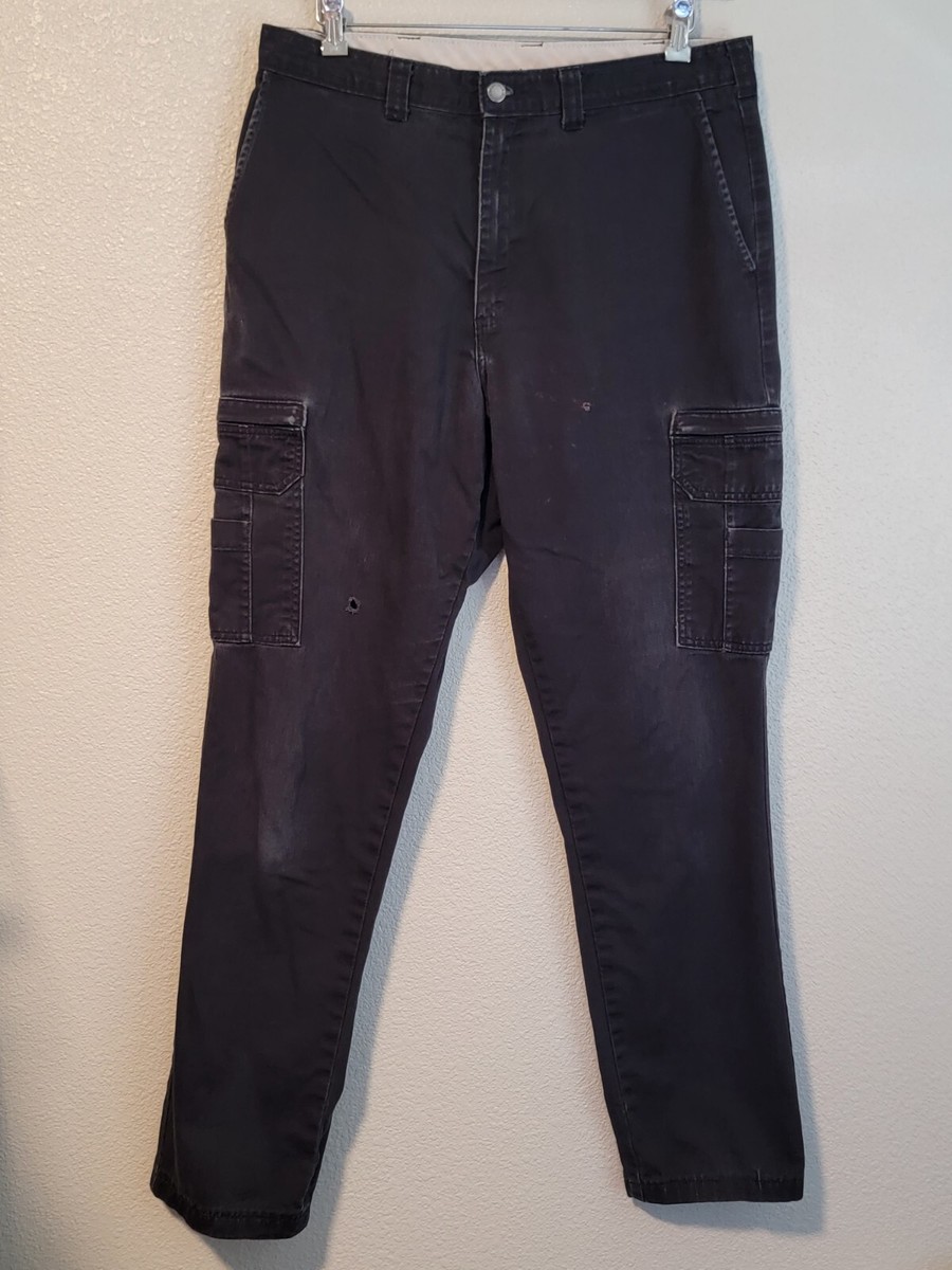 Takawackomaria×Dickies TROUSERS Dickies Cargo Pants Mens Size 36x33 Tapered Workwear With