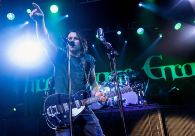 Matt Walst of Three Days Grace performs on stage at O2 Forum Kentish T- Photo 3