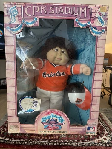 Vintage Cabbage Patch Kids MLB Baseball Doll – Orioles – HTF!