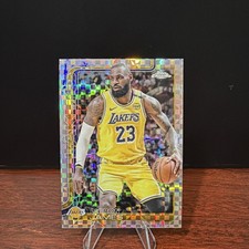 2025-26 Topps Chrome LeBron James X-Fractor #127 Los Angeles Lakers 