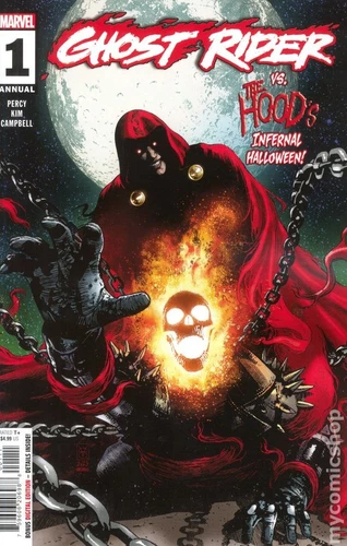 Ghost Rider Annual 1A NM 2023 Stock Image