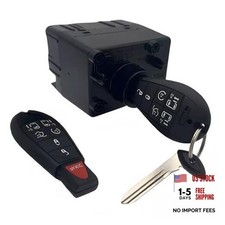 Ignition Switch Module Kit with 2 Keys - Compatible with 2008-2010 68210150AB