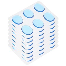 Drum Dampeners Drum Gel Silicone Blue for Gel Drums Tone Control 48 Pcs