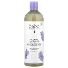 Bubble Bath Wash, Calming Lavender, 15 fl oz 450 ml