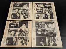 Lot of 4 Vintage MGM Records 12" Company Inner Sleeves for 33 RPM Rock Country