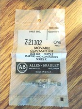 NEW Allen Bradley Movable Contact Kit Z-21102 size 00 3-Pole SER.K