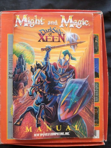Might And Magic Darkside Of Xeen PC MS-DOS Big Box Original Release M285 - Picture 7 of 16