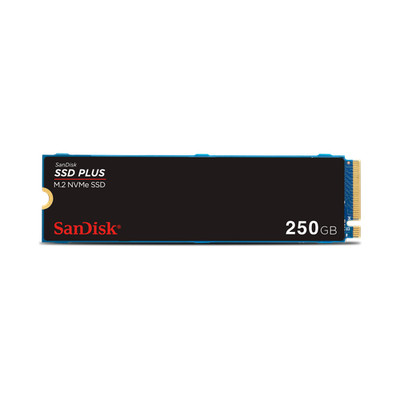 SanDisk 250GB SSD PLUS M.2 NVMe PCIe Gen 3.0, Internal SSD - SDSSDA3N-250G-G26