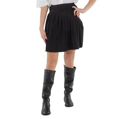 MM6 Maison Margiela Asymmetric Pleated Miniskirt