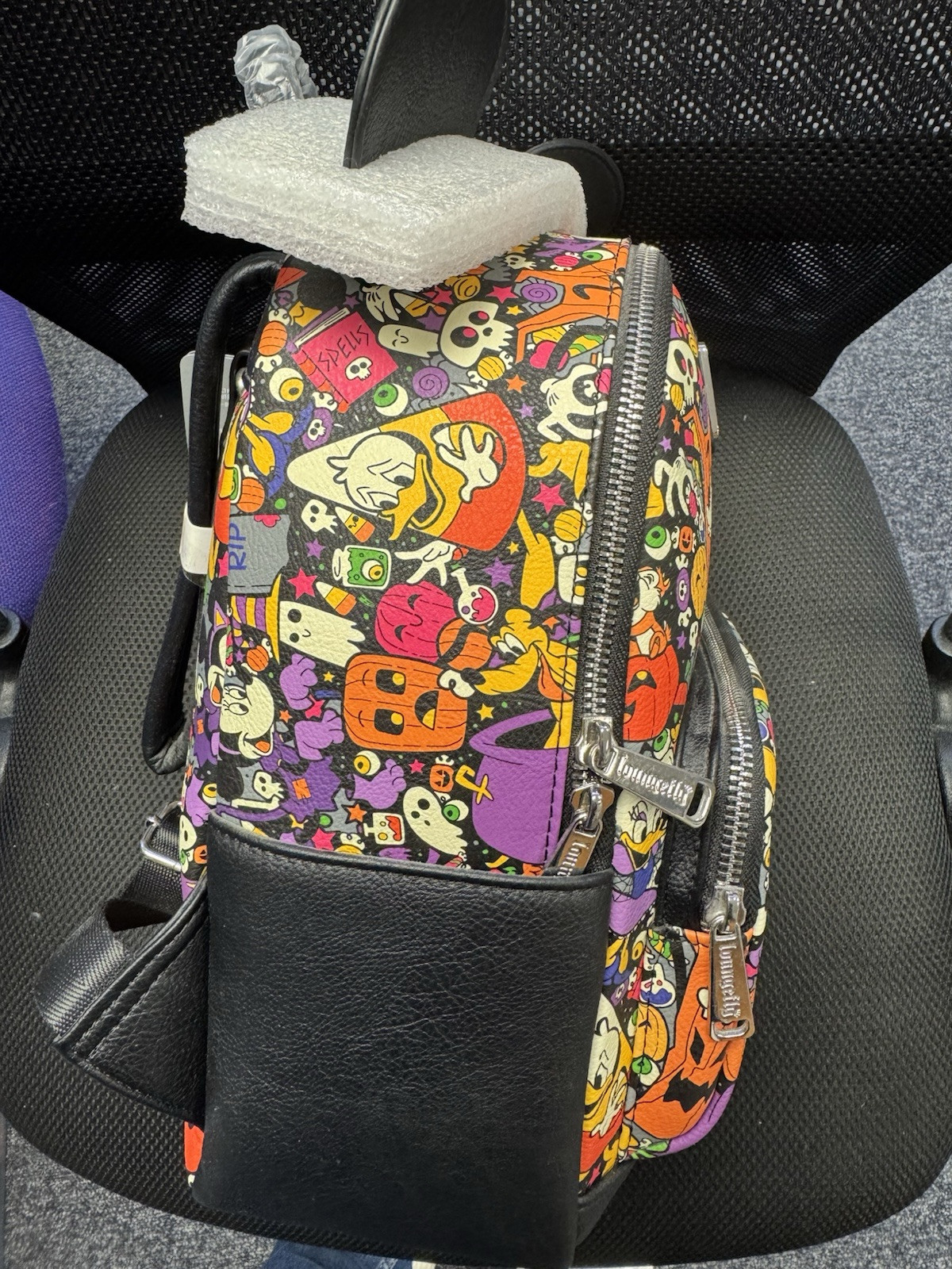 Loungefly Disney Halloween Parks Exclusive Mini Backpack image 3