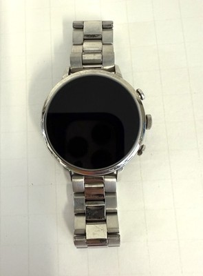 Fossil Gen 4 Digital Dial Smart Watch Stainless Steel Band FTW6017