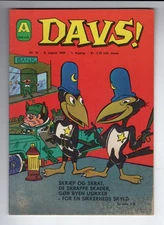 1966 DELL HECKLE AND JECKLE #2, ALVIN #4, THIRTEEN #4 & KONA #6 RARE KEY DANISH