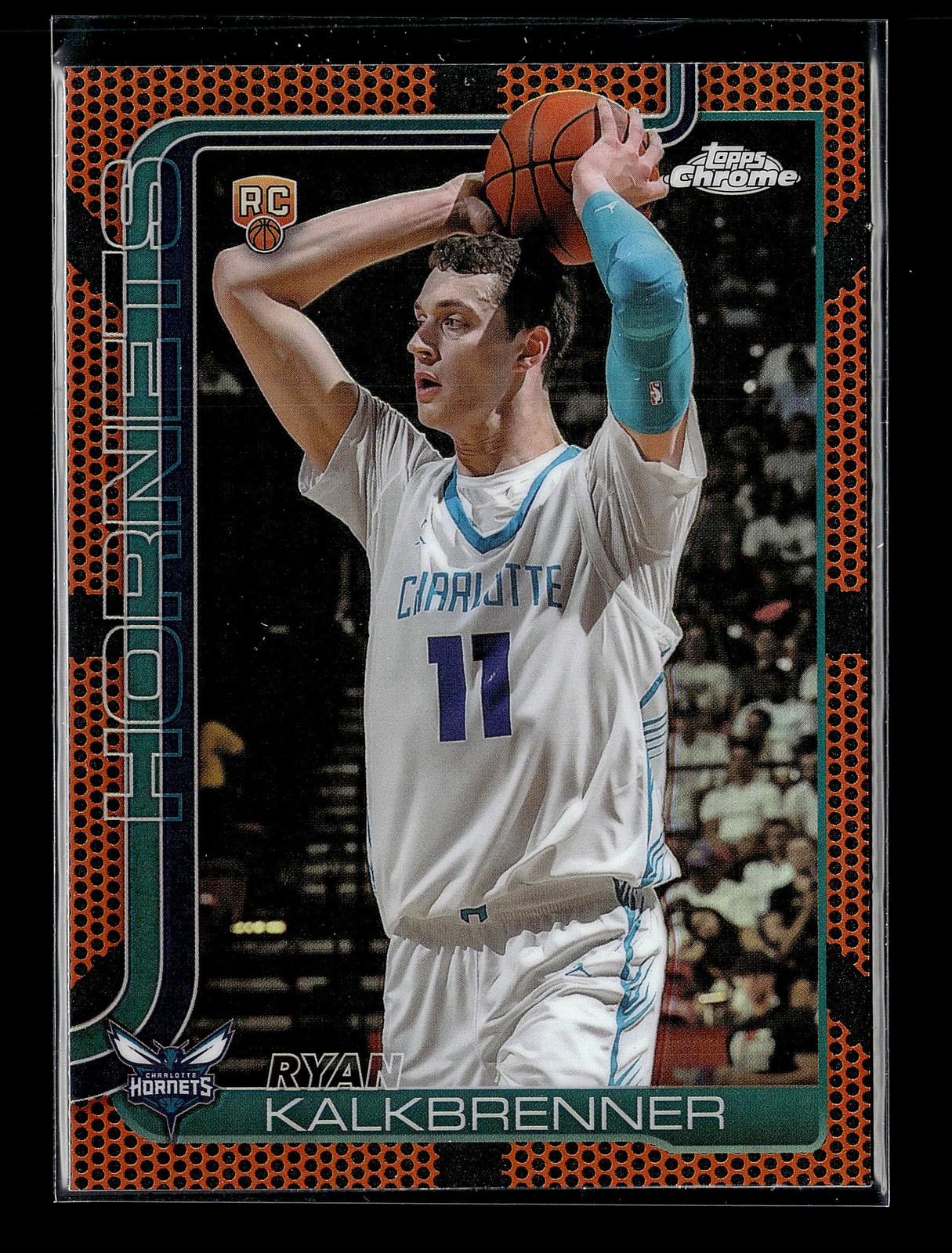 2025-26 Topps Chrome Ryan Kalkbrenner Basketball Refractor #284