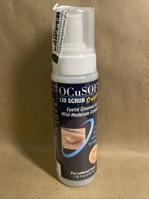 Ocusoft Lid Scrub Foaming Eyelid Cleanser 7.25 fl oz