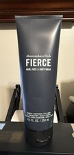 Abercrombie  Fitch FIERCE Face, Body Wash Shampoo Conditioner NEW Sealed 8.4 oz