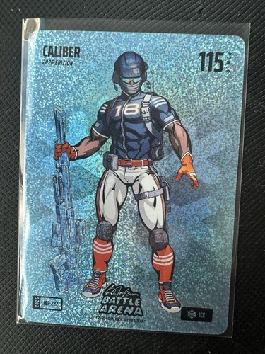Bo Jackson Battle Arena Caliber Caleb Williams Icon Blue Ice Foil Griffey Set SP
