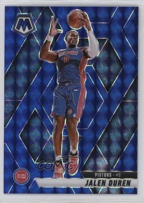 2024-25 Panini Mosaic Blue Mosaic Prizm 79/199 Jalen Duren #15 1j0f