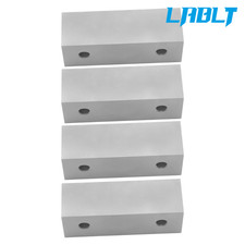 LABLT 4Pack 6"  2" 2" Aluminum Machinable Soft Jaws for 6" Vises 4 Jaws 