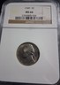 1949 NGC MS66 JEFFERSON NICKEL-Nice Toning and Surfaces! Philadelphia Jefferson