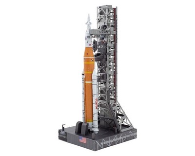 Fascinations Artemis Moon Rocket Color 3D Metal Model Kit [FSCPS2019]