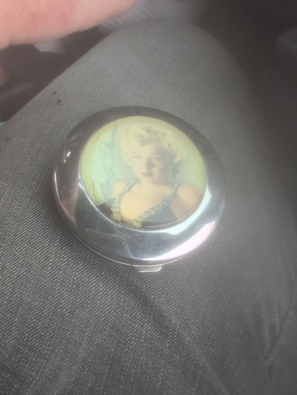Mailyn Monroe  Compact Mirror used