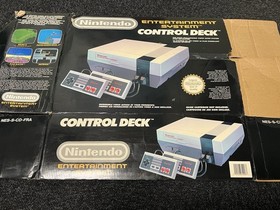 Bo&icirc;te vide Console Nintendo NES Control Deck Officielle FRA
