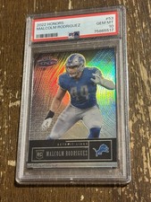 2022 Panini Honors Malcolm Rodriguez /75 Rookie Card PSA 10 Detroit Lions. rookie card picture