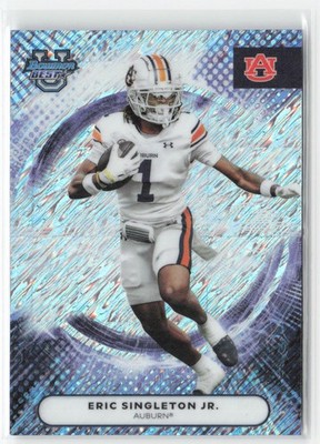 Eric Singleton Jr. 2025 Bowman University Best Shimmer #78 Auburn Tigers