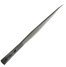 Argofile NanoCatch Ultra-Fine Threaded Tweezers for Plastic Models, HTZ1501