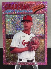Joey Cantillo 2026 Topps Heritage Chrome Pink Sparkle SP #251