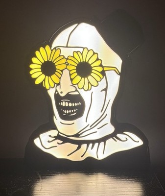 Terrifier Art The Clown Light Box