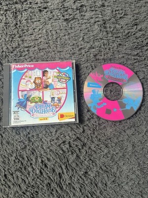 Fisher-Price Dream DollHouse Computer Game Ages 3-9 Windows PC CD-ROM 1995