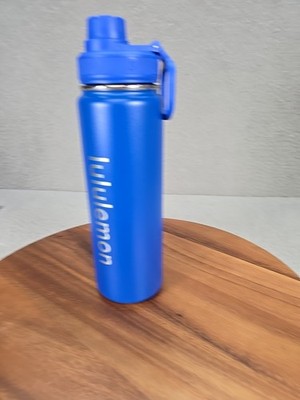 Lululemon Back To Life Sport Water Bottle Royal Blue 24oz NWT $44