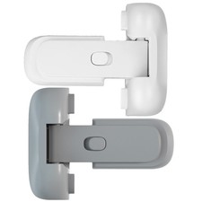 1 pc Refrigerator Door Lock Freezer Latch Child Proof Fridge Lock with Adhesive