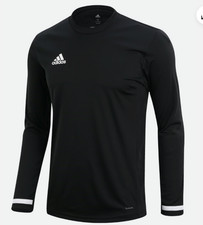 BRAND NEW Adidas Men's TEAM 19 Aeroready LS Jersey DW6891 in BLACK in a SMALL