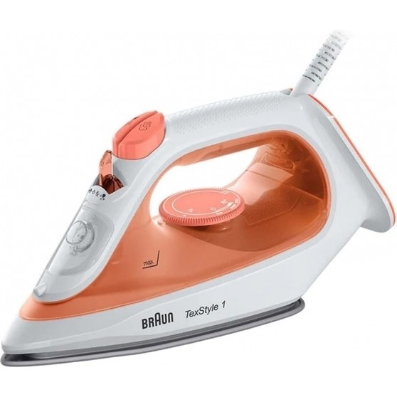 Braun TexStyle 1 SI1009OR Ferro a Vapore 1900W - Punta Precisione