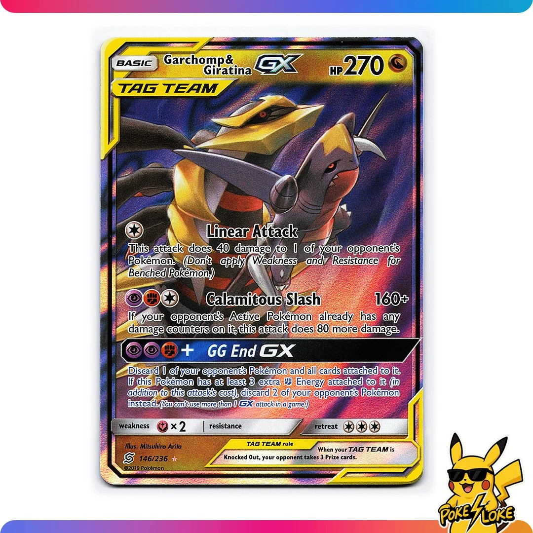 Garchomp & Giratina GX 146/236 Sm-Unified Minds for sale | eBay