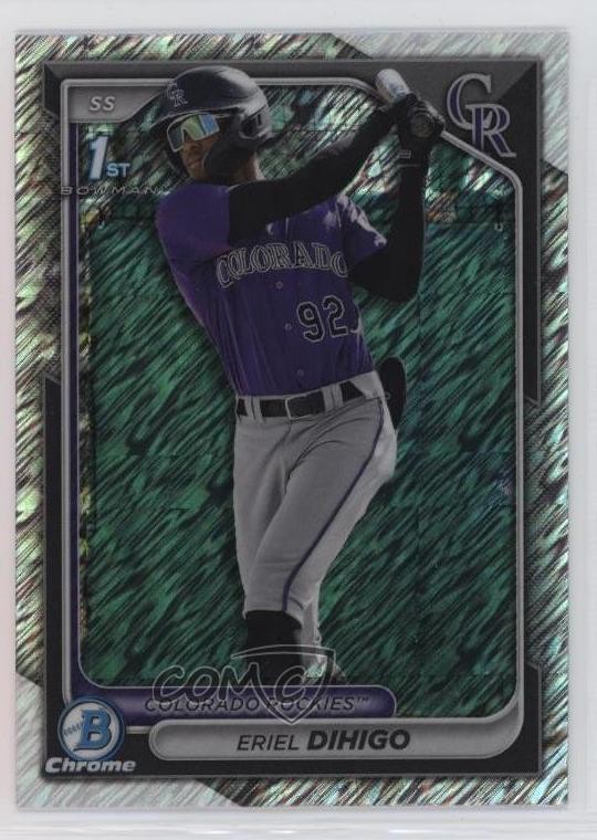 2024 Bowman Chrome Prospects Shimmer Refractor Eriel Dihigo #BCP-200 09ou