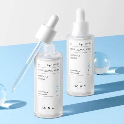 Scinic Low-Molecular Hyaluronic Acid Ampoule Serum 50ml (2 Pack)