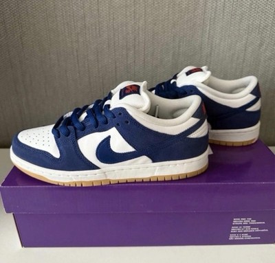 Nike Sb Dunk Low Pro PRM Los Angeles Dodgers Größe 38,5 Mit karton