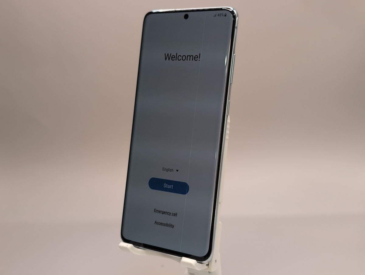 Samsung Galaxy S20+ 5G SM-G986U 128GB Cloud Blue Unlocked W089716