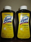 2x LYSOL Concentrate Disinfectant Original Scent 12 oz