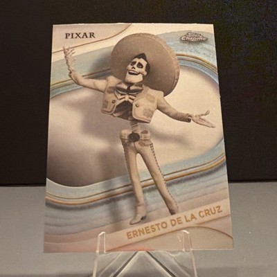 Topps Ernesto de la Cruz Disney Chrome Pixar 2023 Coco Trading Card #73
