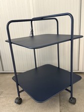 Fermob Alfred Side Table (outdoor Use) In Deep Blue