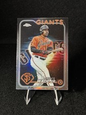 2024 Topps Chrome LaMonte Wade Jr. Refractor #222 SF Giants NM-MT CASE HIT SSP