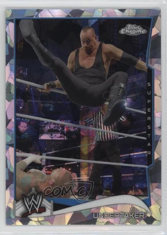 2014 Topps Chrome WWE Atomic Refractor Undertaker #92 oh5