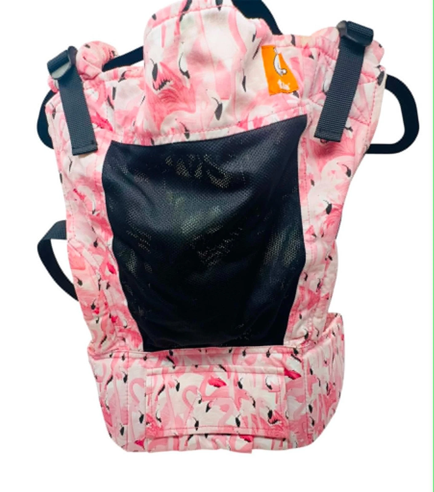 Baby Tula Coast Standard Carrier Flamingo Print Mesh Baby Carrier 15-45 Lbs