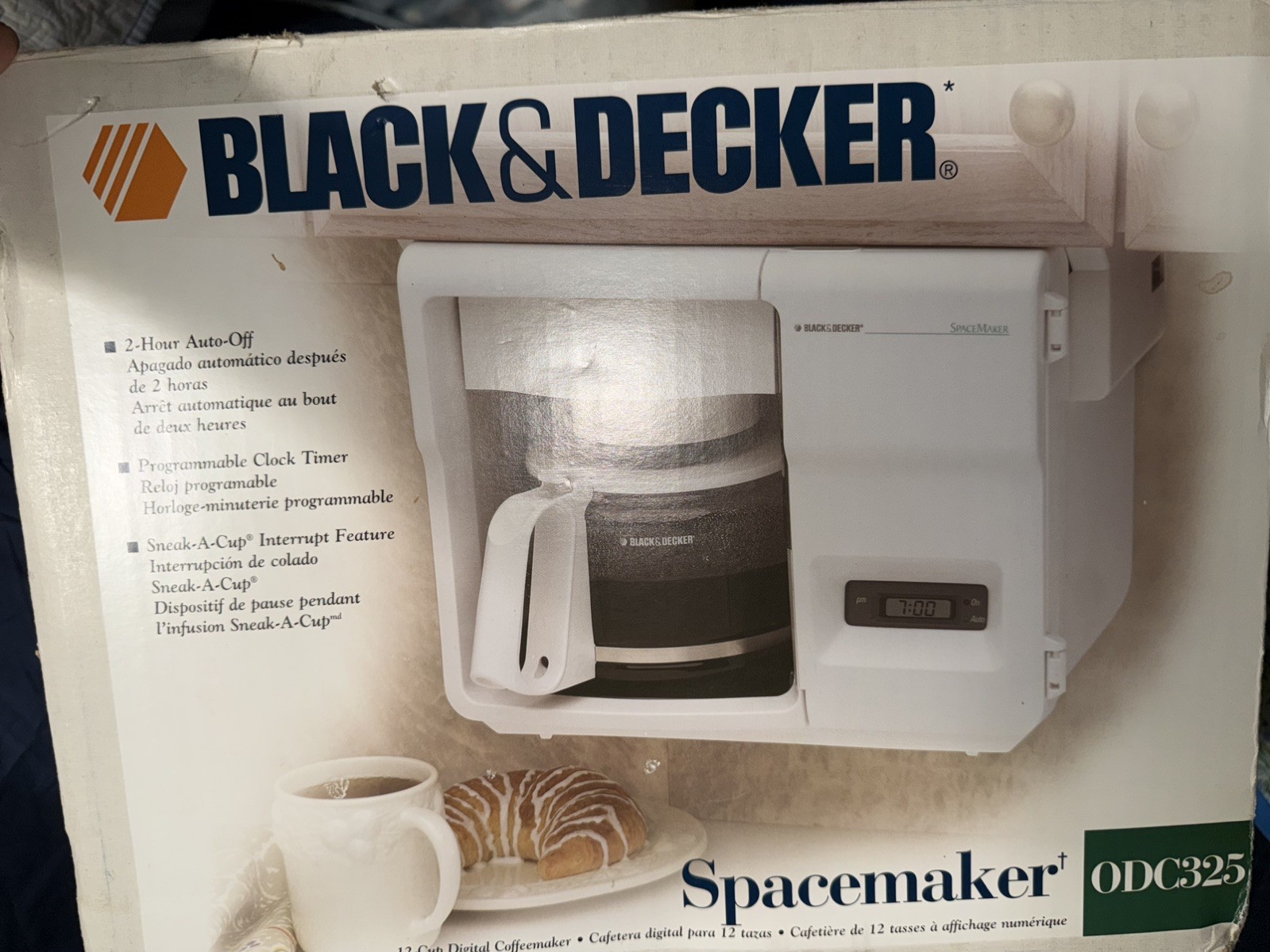 Odc325 Under-cabinet 12-cup Programmable Coffee Maker